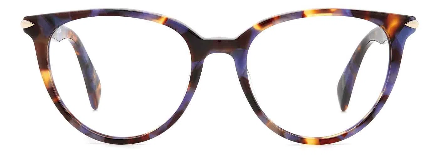 Rag & Bone 3027 Eyeglasses - BLUE HVNA - view 2